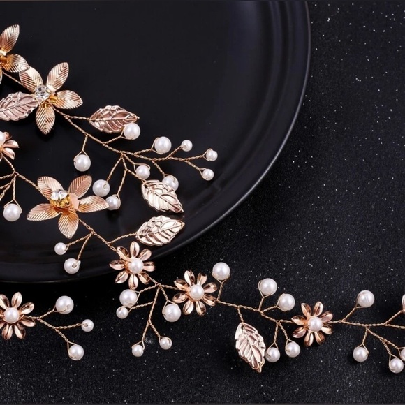 Bridal hair vine hairpin,bridal hairpin, bridal??? main image 4
